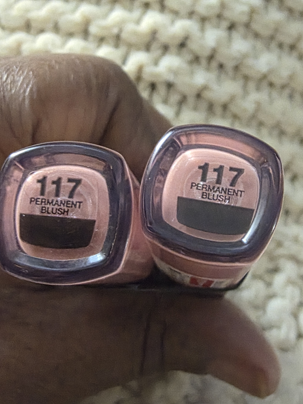 L'Oreal 117 Permanent Blush Lipstick Duo - Soft Pink